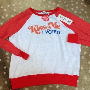 new wildfox voted vote sweatshirt